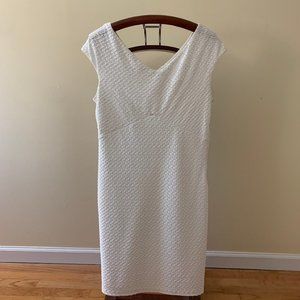 Bisou Bisou White Bodycon Dress